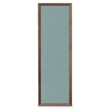 United Visual Products Slim Style Indoor Enclosed Corkboard, 24 UVRDS23SBH-WHITE-SURF